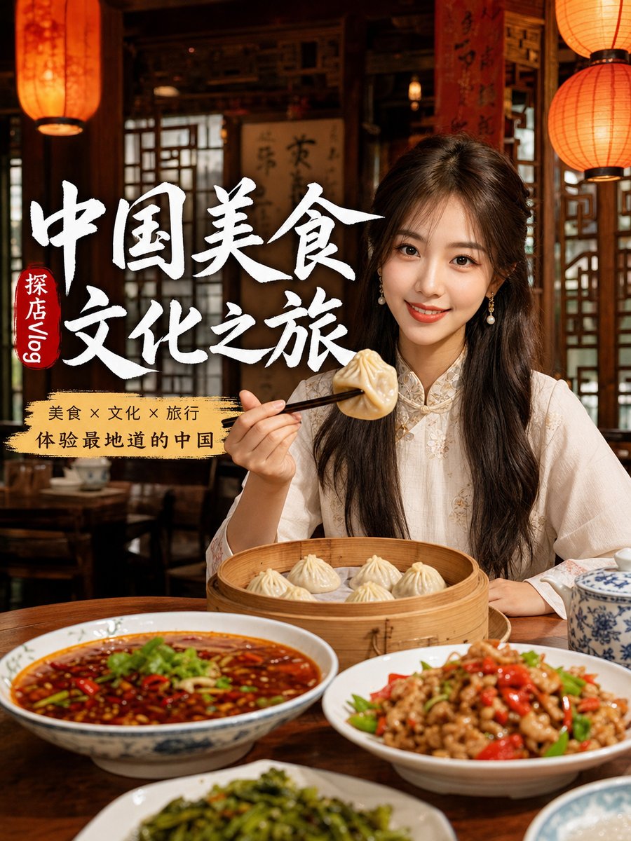 黑丝美食视频中国美食文化探店